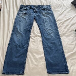7 For All Mankind Relaxed Fit Blue Jeans